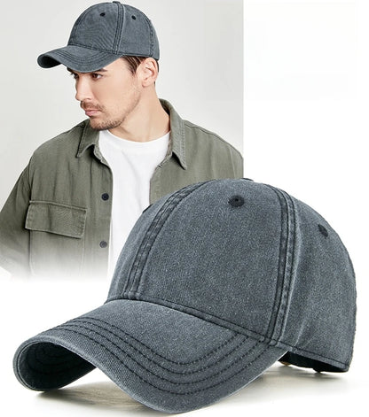 Cappellone XL Washed Denim Cap